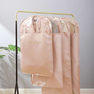 custom cloth dustproof cover bag for closet clothes storage