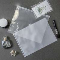 custom plastic zipper swimwear bag clear PVC packing bag